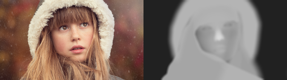 被写体自体に奥行きを出す